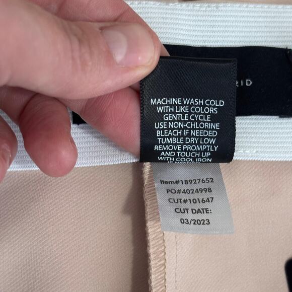 Torrid Cream Wide Leg Pants Sz 3S - Picture 12 of 13